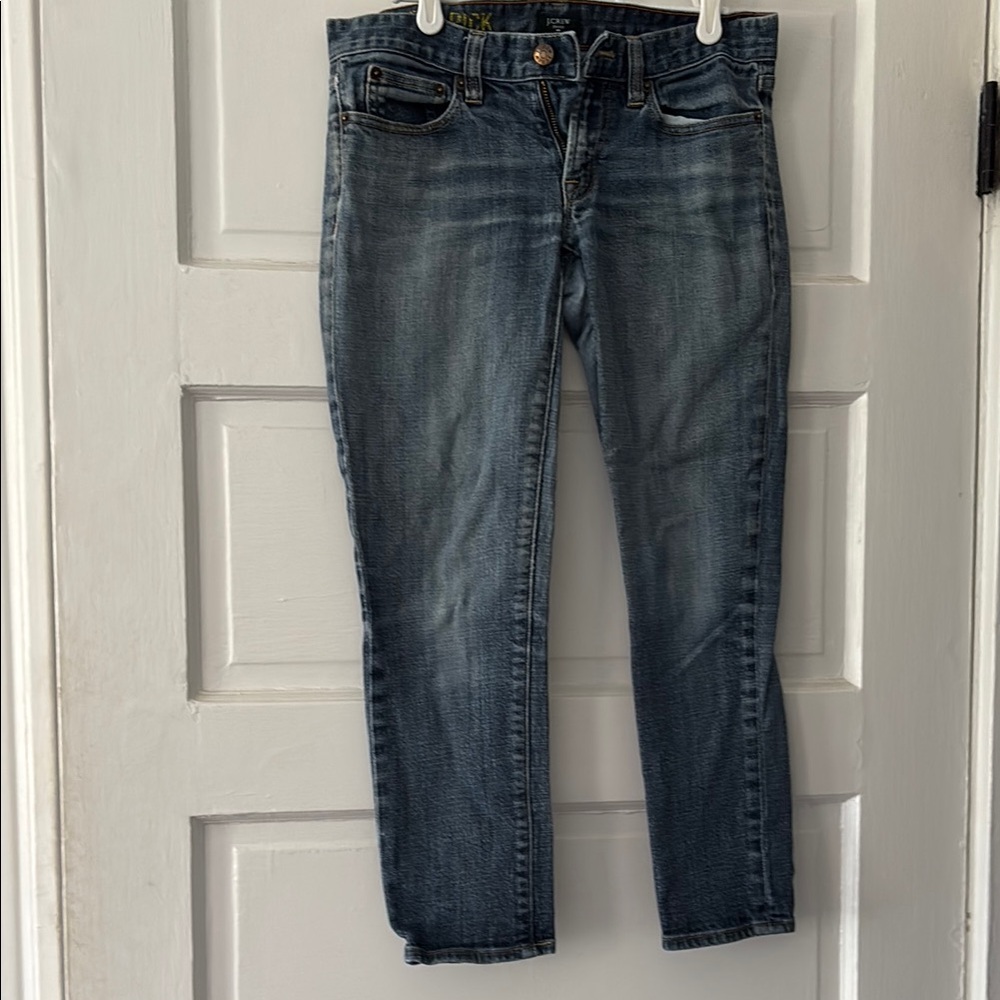 J Crew Toothpick Cropped Women's Jeans